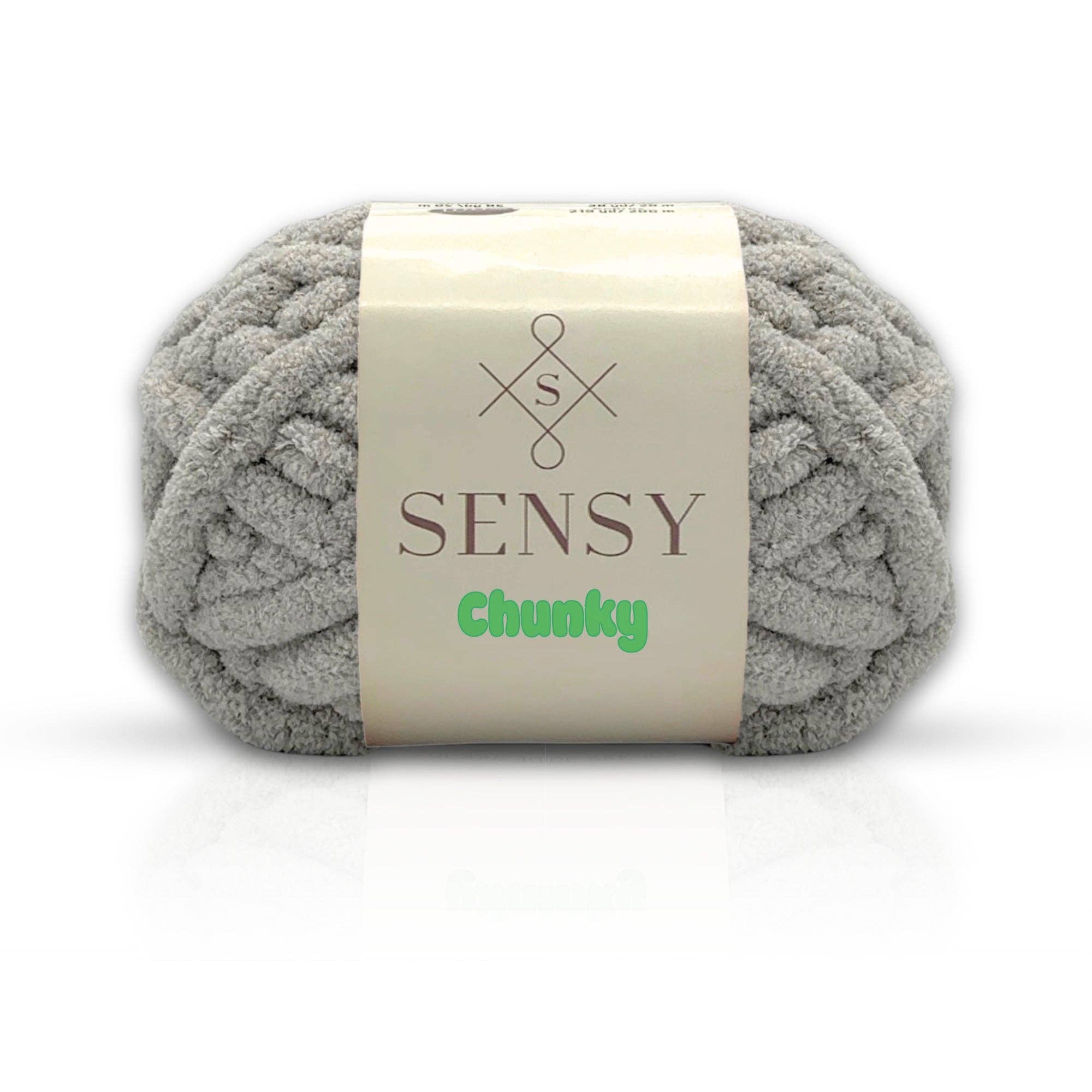 Sensy - Wholesale Yarn - Sensy Chunky Yarn, Blanket Yarn, 7 oz, 28 Yards, Gauge 7 Jumbo10