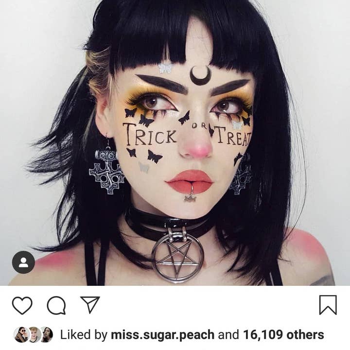 Inchoo bijoux inc - Vente Anneau à lèvre - Anneau de lèvre pendante phase de lune3