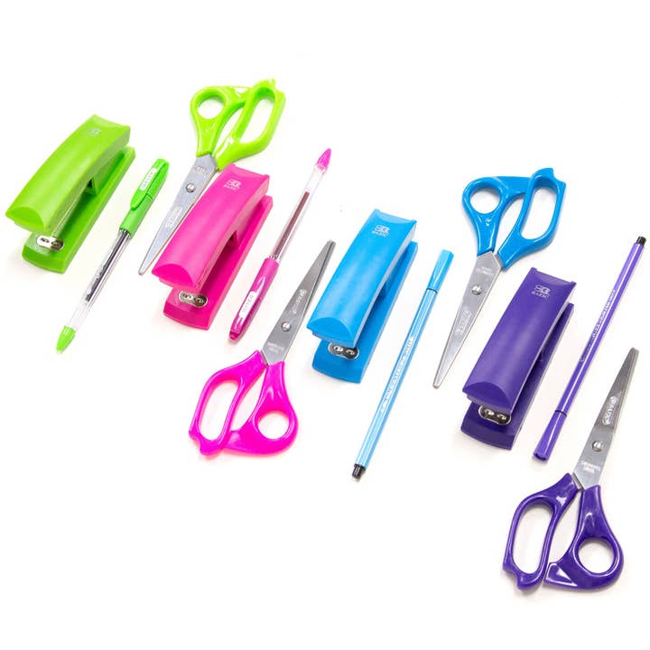 Luna Office Supply - Everyday Essential - Wholesale Stapler - Bright Color Standard Stapler with 500 Ct Staples1