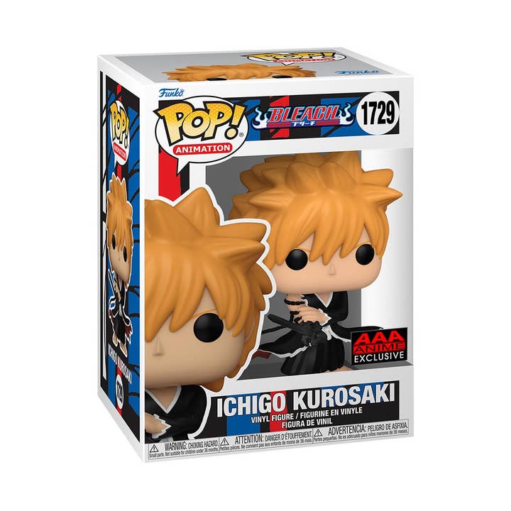 Fundom - Vente Figurine – enfant - Funko Pop! Animation : Bleach - Ichigo Kurosaki Dangai n°1729 Exclusif AAA Anime1