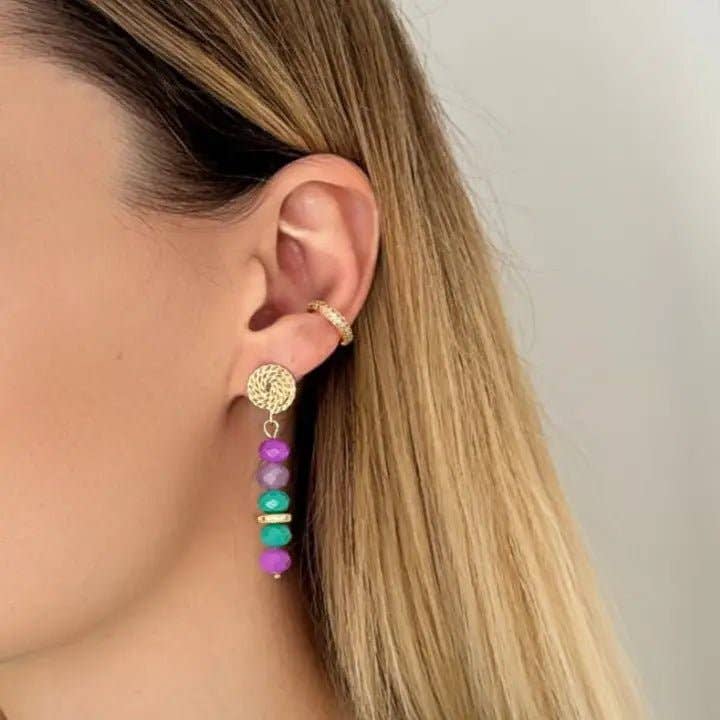 OE! - Wholesale Dangle Earrings - LUMINOSI – Drop earrings in crystals and zircons0