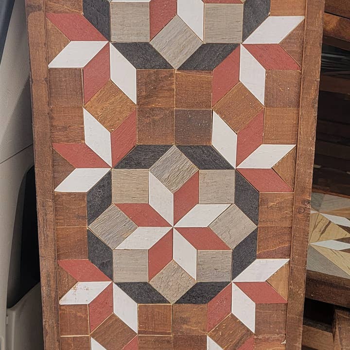 Colcha de granero rectangular de 11x30" para venta al por mayor de Amish Made