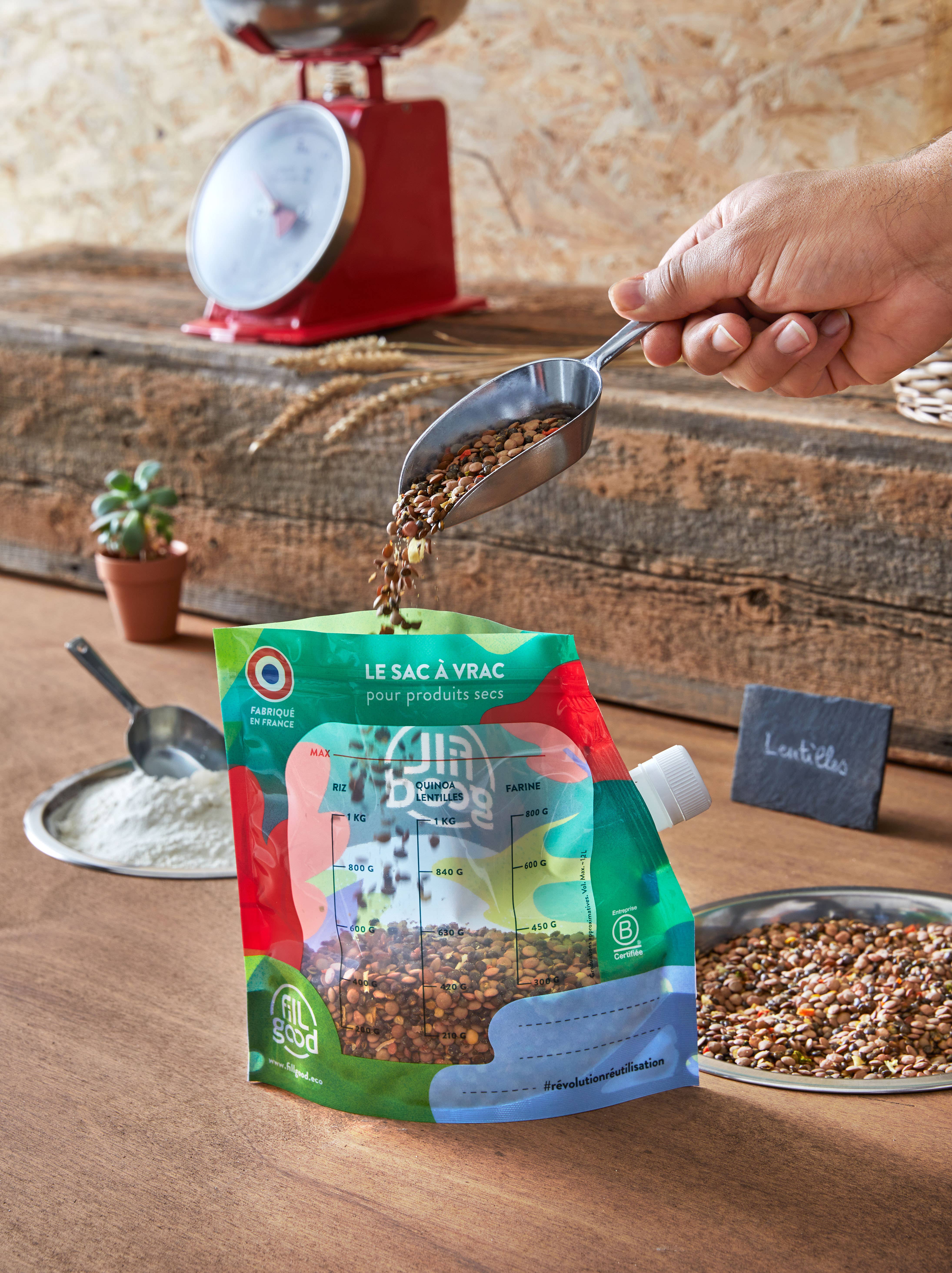 Squiz & Fillgood - Wholesale Food Storage Wrap/Bag - Reusable bulk bags big cap (20 units)