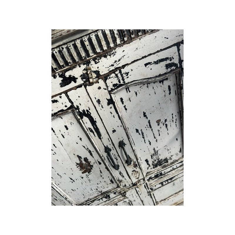 Paloma Black (Casa Natura Design, S.L.) - Wholesale Cabinet - Beautiful Vintage Wood Cabinet With 2 Doors2