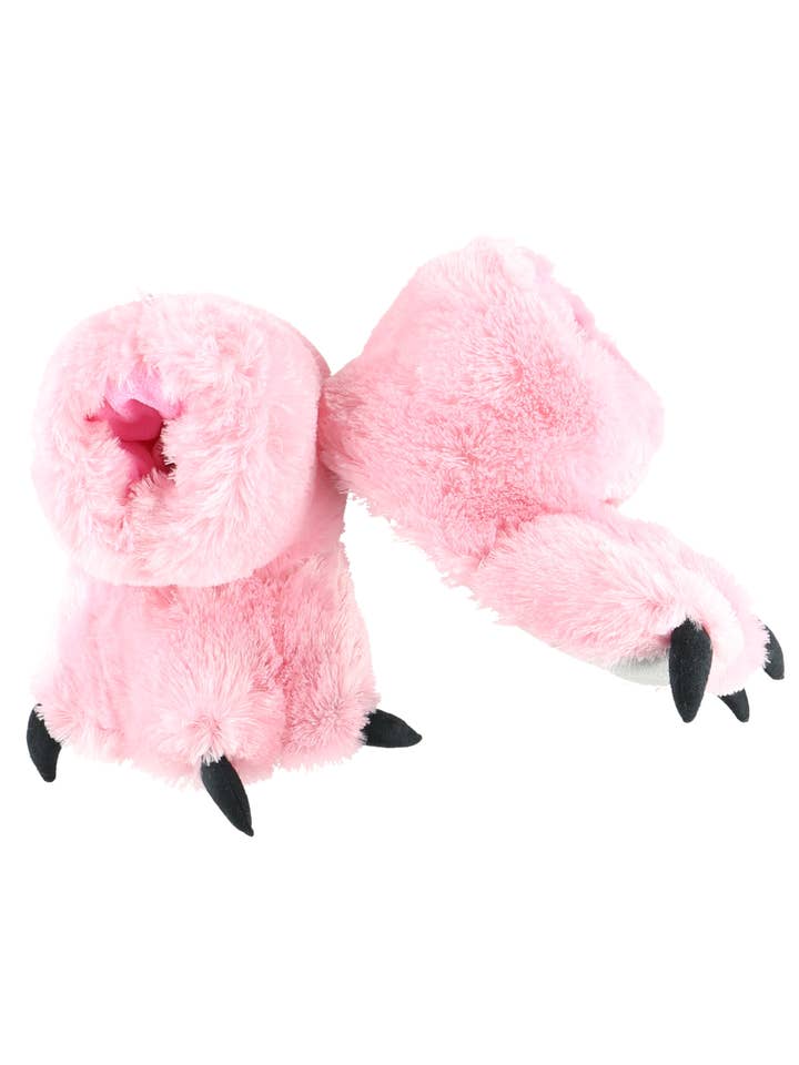 Lazy One - Wholesale Slippers - Women's - Pink Bear Paw Slipper