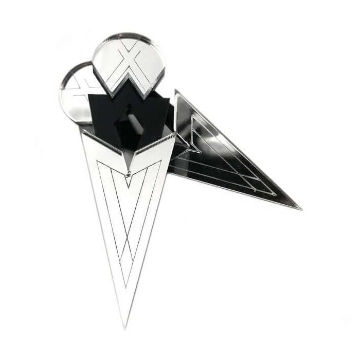 Funk Da Queen - Wholesale Stud/Post Earrings - Magic Stick Earrings - Hypoallergenic Stainless Steel Stud0