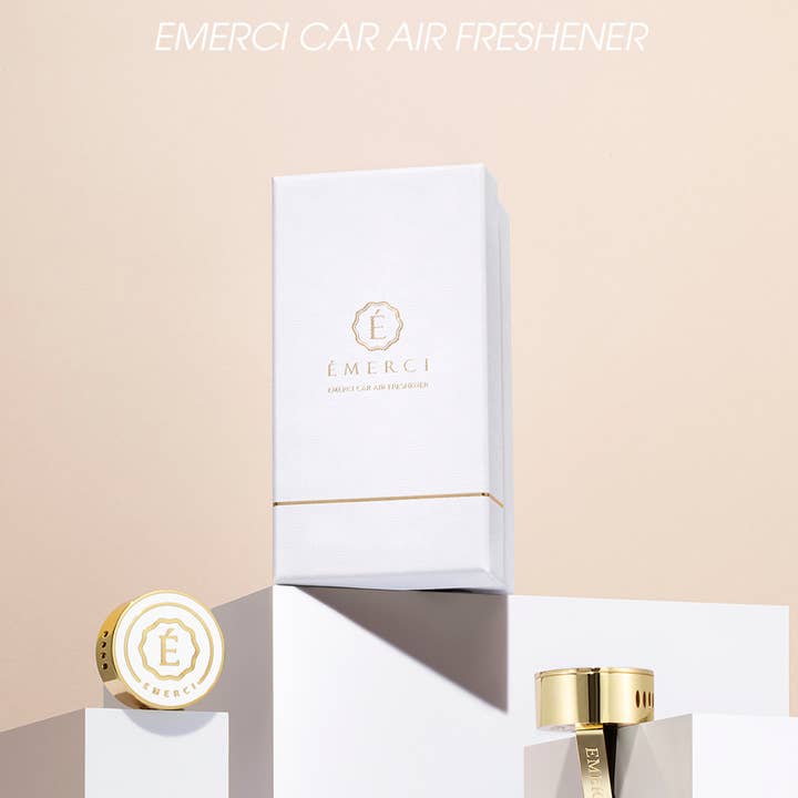 Emerci - Set de regalo para ambientador de coche, color blanco para venta al por mayor de Every Reason