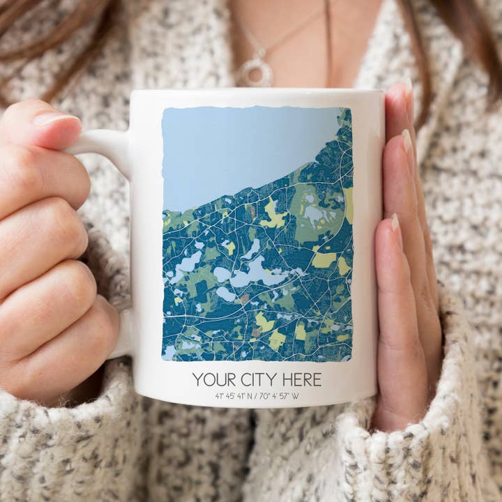 Sparks House Co. - Wholesale Coffee Mug - Custom Map Mugs - Custom City Coffee Mugs - Custom Order10