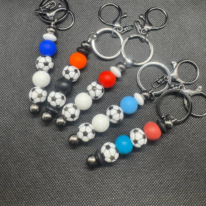 Football Keychain for wholesale by LLJ Creations