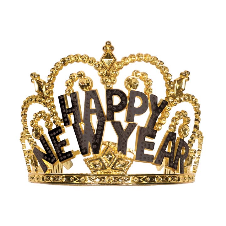 Plastic Happy New Year Tiara for wholesale by Beistle