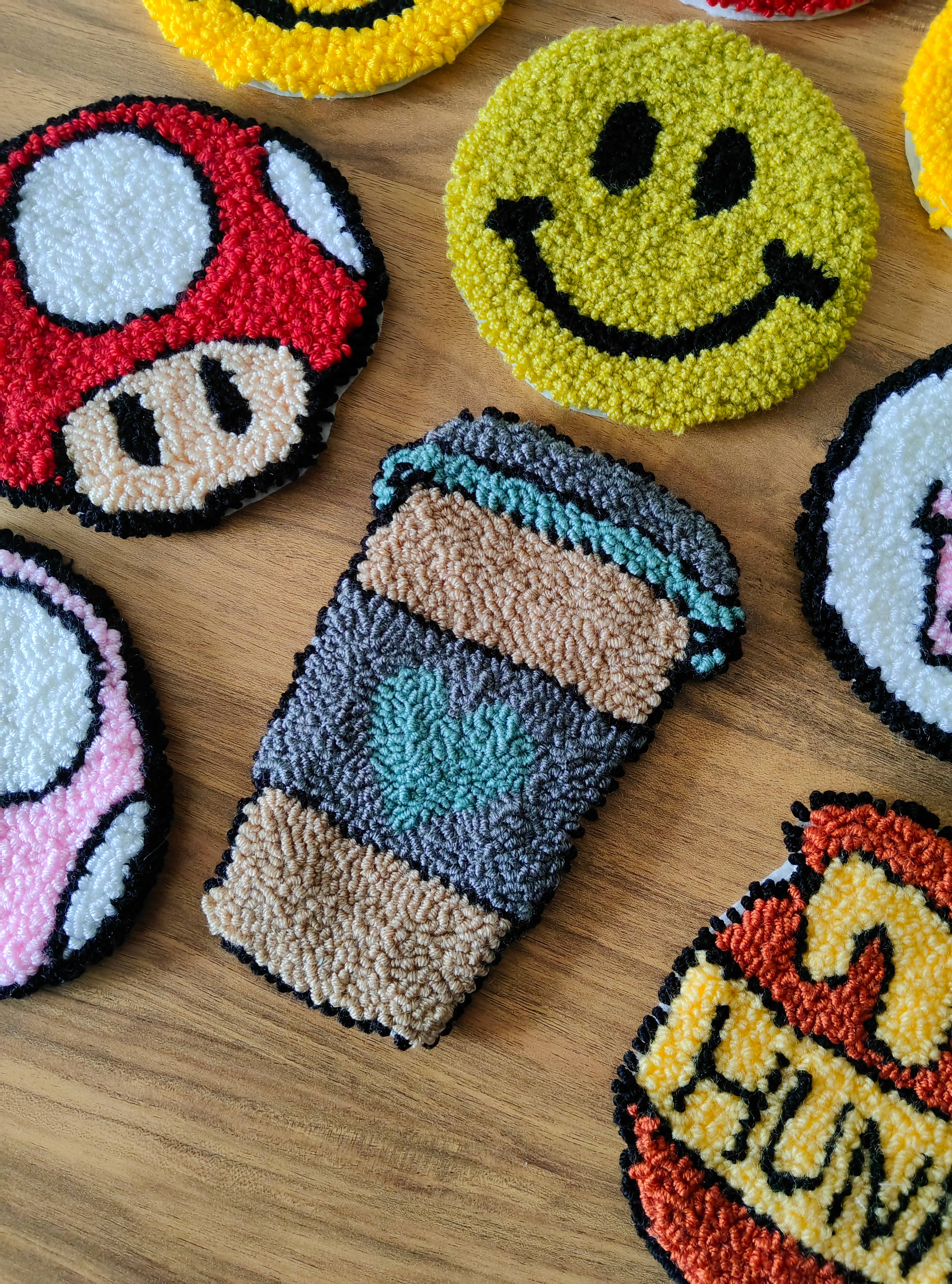 despinacrafting - Wholesale Coasters - Punch Needle Mug Rug, Coffee Coaster10