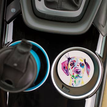 Dalmatian Spot Car Coaster Car Accessory Car Coaster Gifts Cup