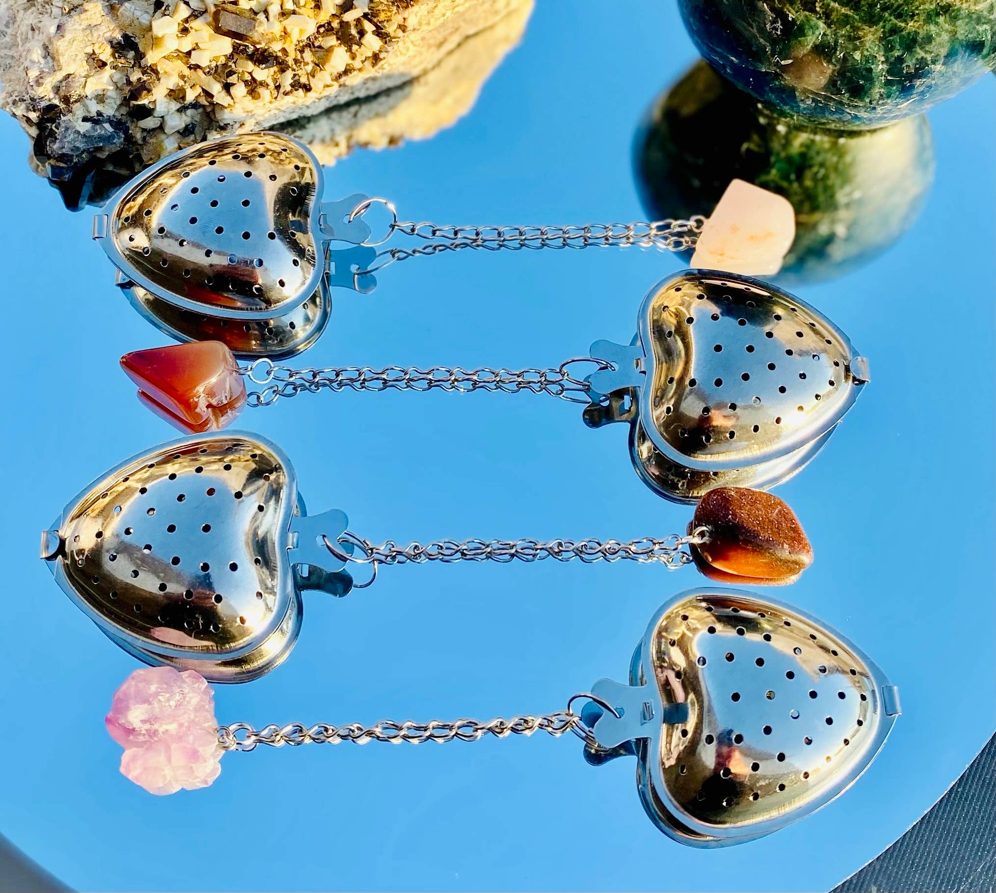 Essential Sage - Wholesale Tea Strainer/Infuser - Crystal Tea Strainer3