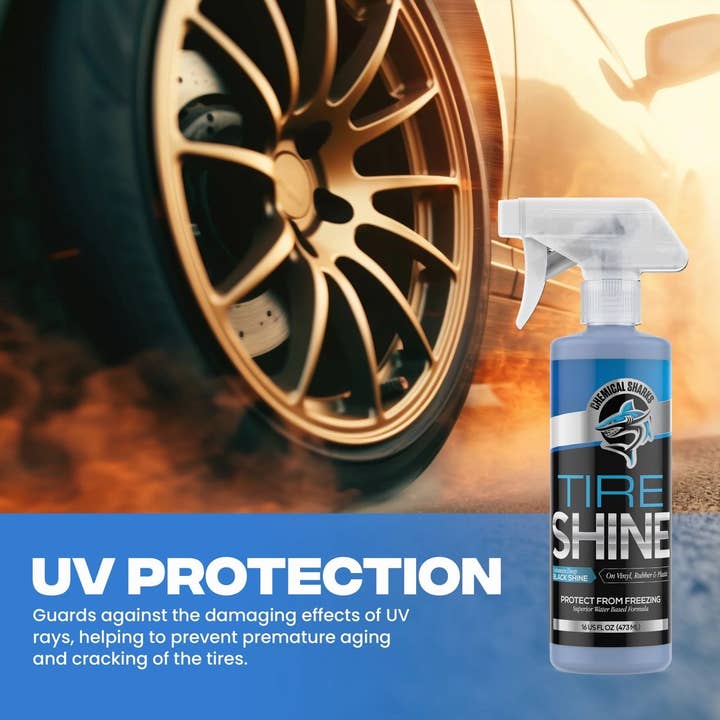 Chemical Sharks - Wholesale Automotive Cleaning Products - Tire Shine 4