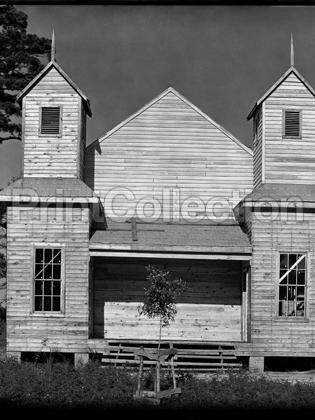 Église, Sud-est des États-Unis, #2 pour la vente par Print Collection
