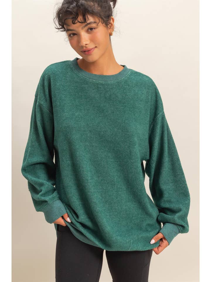 Oversized Crewneck Casual Sweatshirt and other Purchase Wholesale blank hoodies in. Free Returns & Net 60 Terms on Faire trending on Faire.