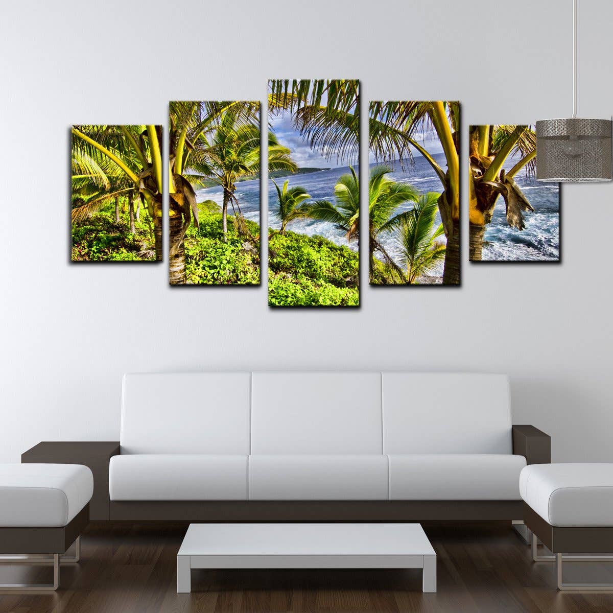 Ready2hangart, Inc. – Großhandel Bilderwand-Set – 5-teiliges Wandbild auf Leinwand des Überhangs0