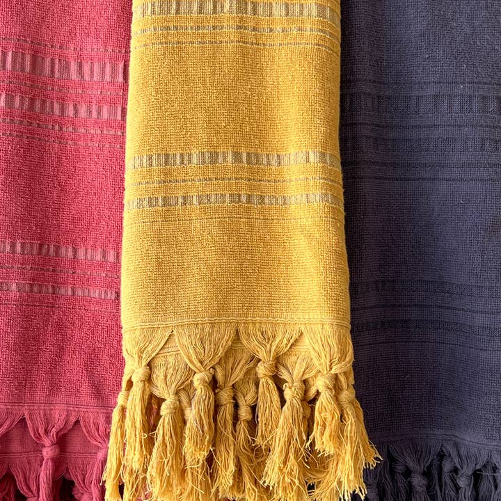 Karawan Authentic - Vendita all'ingrosso Asciugamani da bagno - FOUTA IN COTONE BIOLOGICO - Collezione DOLCE - JASPER