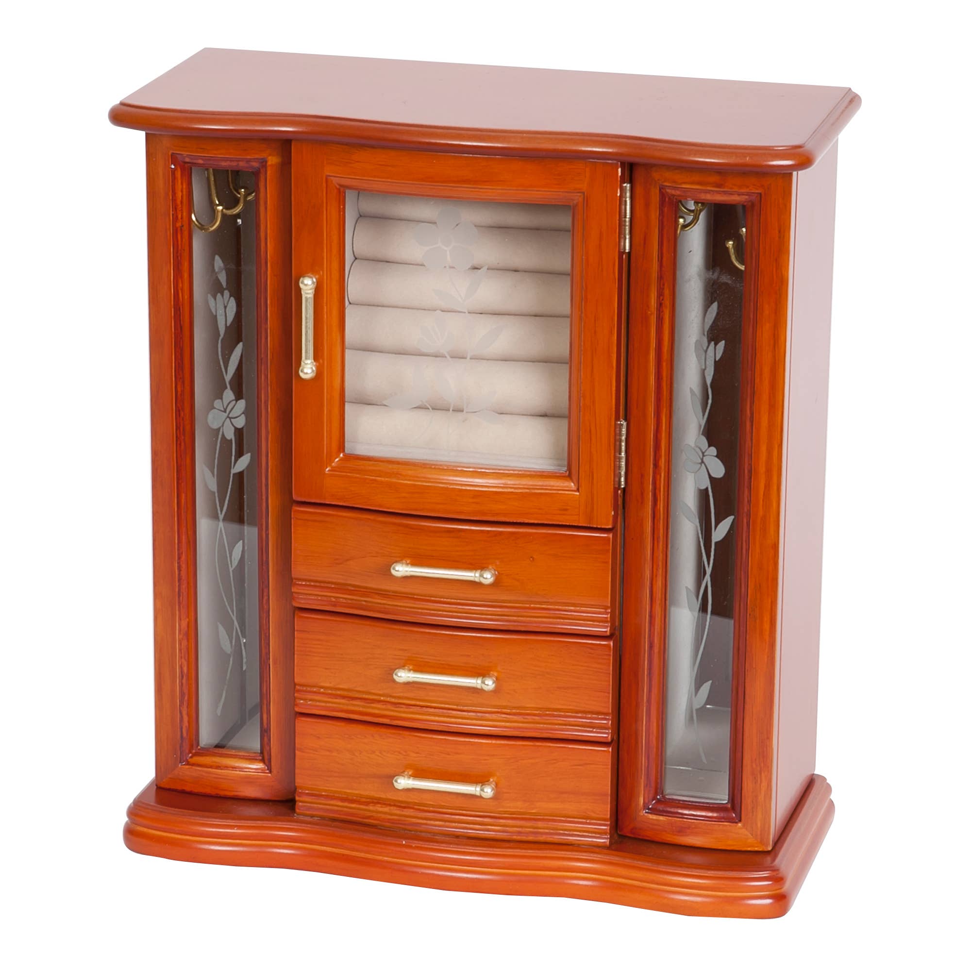 Mele and Co - Wholesale Jewelry Box/Organizer - Mele and Co Richmond Wooden Jewelry Box2