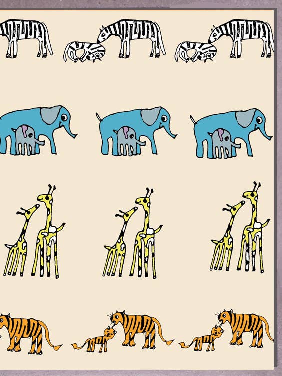 Bébés animaux. Brenda Olson pour la vente par Blueberry Road Cards
