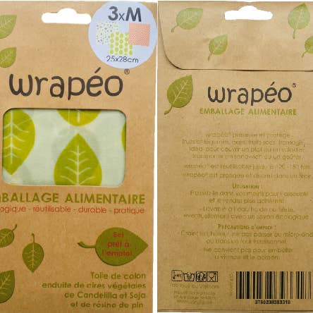 wrapéo cires végétales - set de 3 M - wra014331 pour la vente par wrapéo