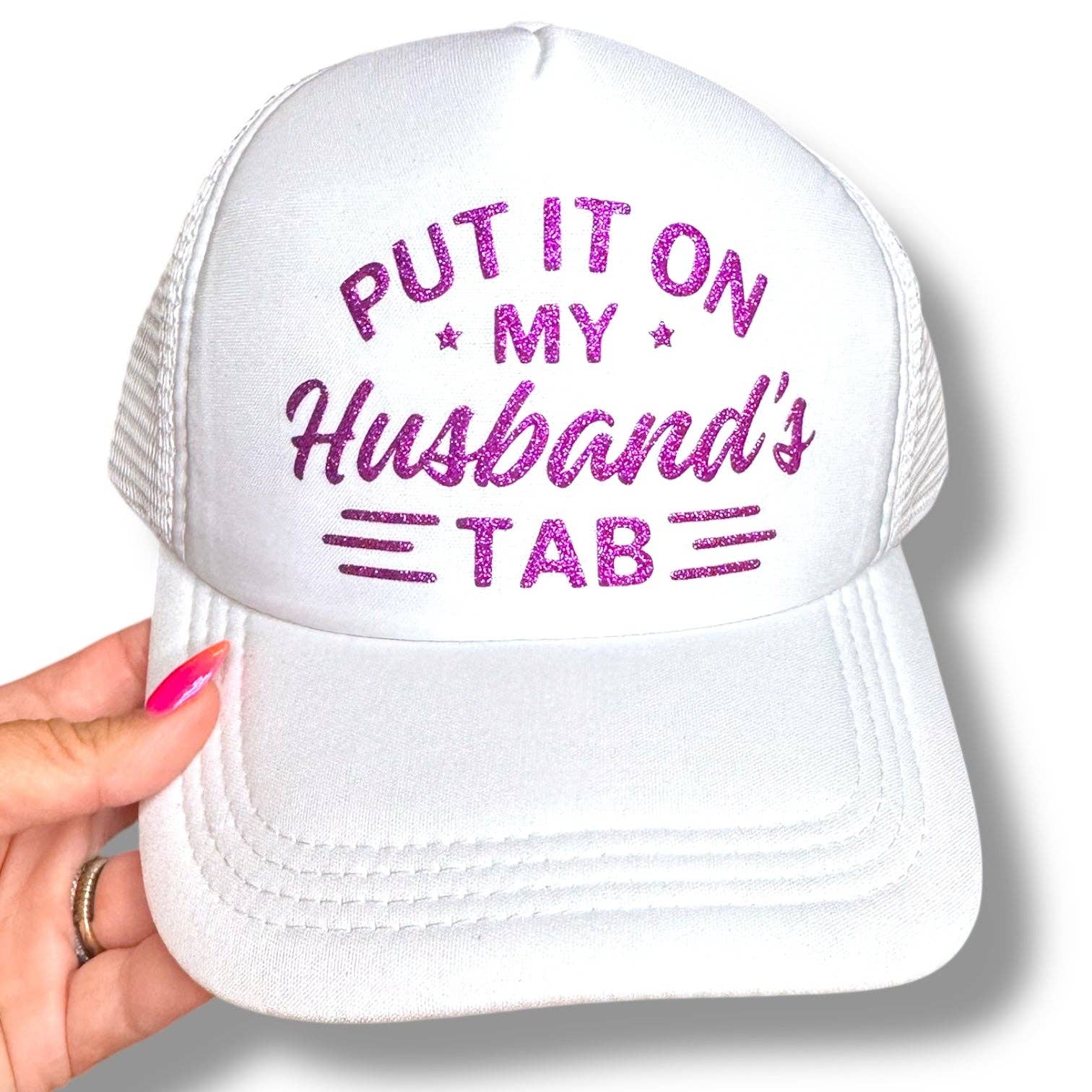 Nauti Noggins – wholesale Trucker hat – Women’s – Trucker Hat - Put it on My Husbands Tab5