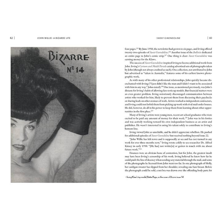 Schiffer Publishing - Vente Livre – adulte - John Willie : Une vie bizarre