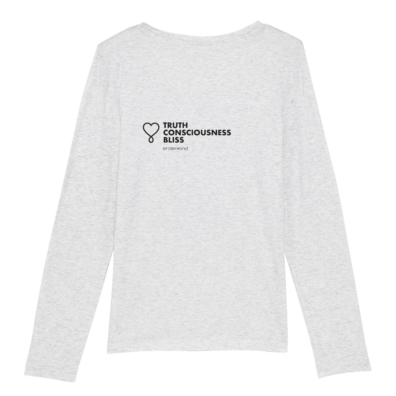 Erdenkind - Wholesale Screen Printed T-Shirt - Women's - SAT CHIT ANANDA LONGSLEEVE1
