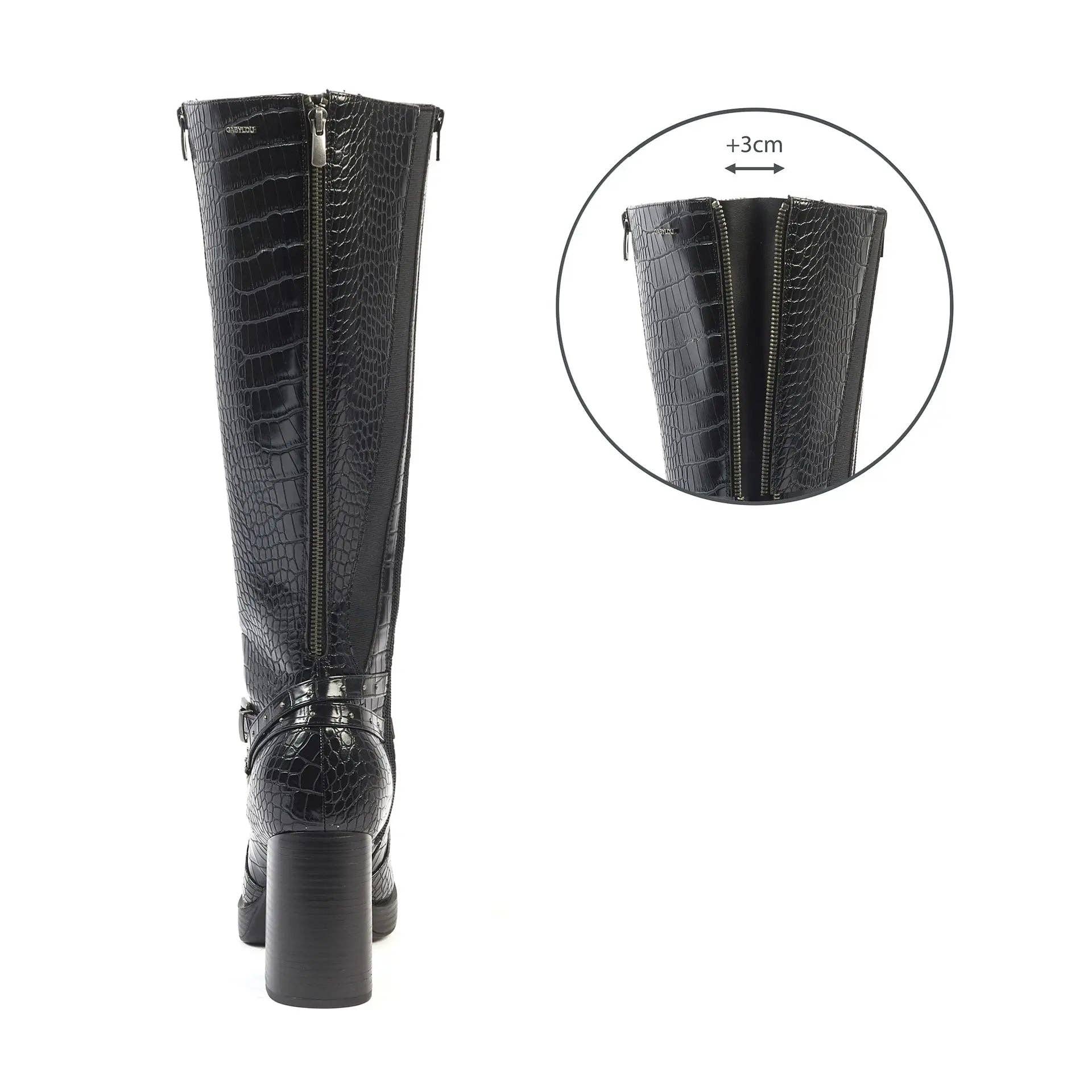 Gabylou - Wholesale Boots - Women's - Wide Calf Boots 3XL - Manon Model20