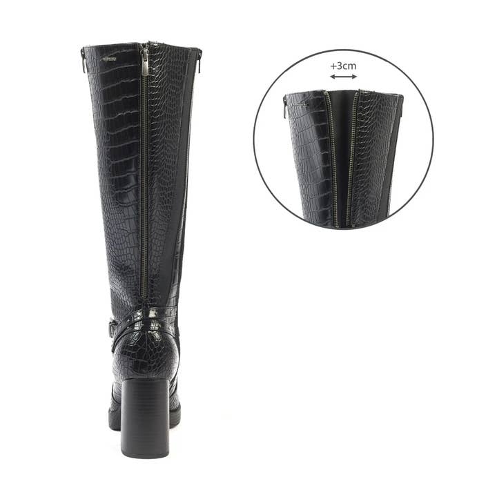 Gabylou - Wholesale Boots - Women's - Wide Calf Boots 3XL - Manon Model20