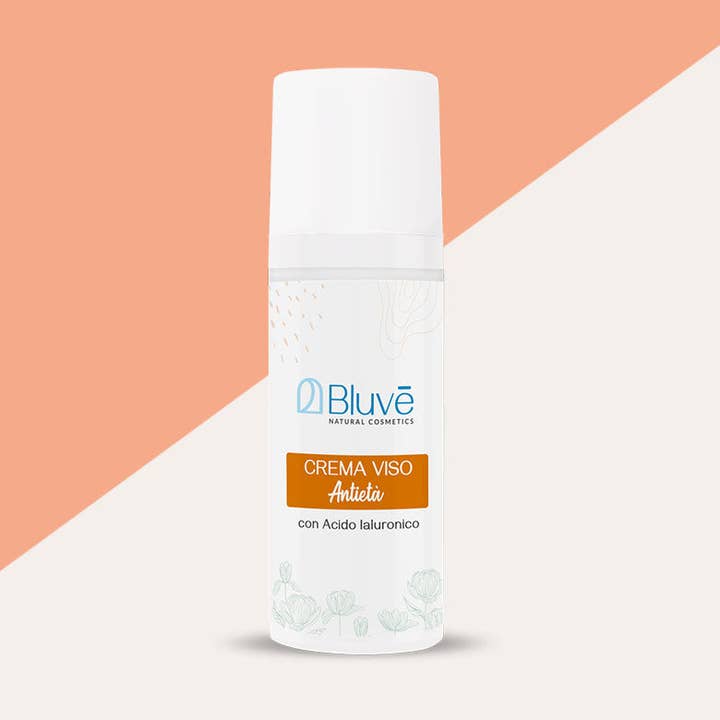 Crema Viso - All'acido Ialuronico per la vendita all'ingrosso da parte di Bluve Natural Cosmetics