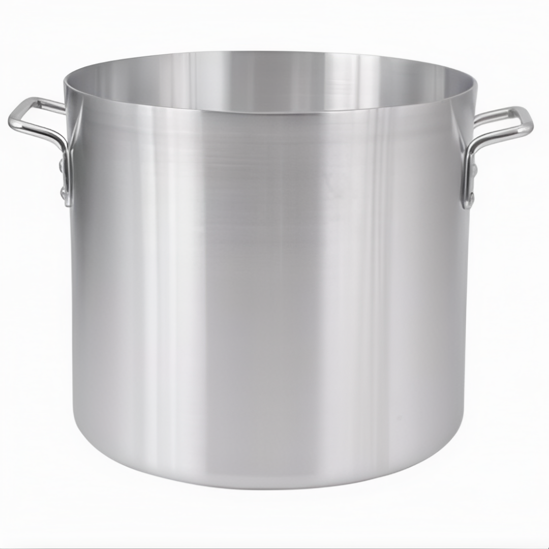 EcoQuality - Wholesale Kookpot - Kookpan, 8 Qt. tot 120 Qt. 4,0 mm Standaard Zwaar Aluminium zonder Deksel4