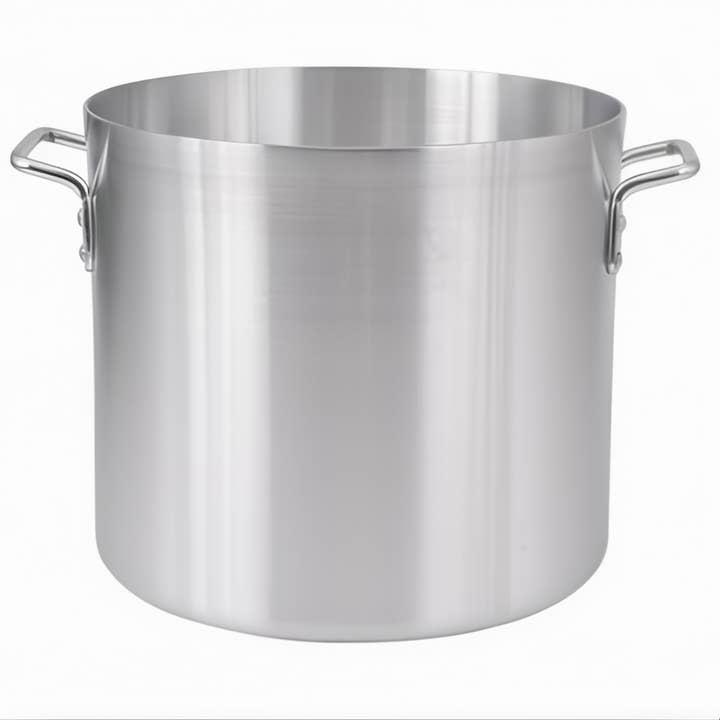 EcoQuality - Wholesale Kookpot - Kookpan, 8 Qt. tot 120 Qt. 4,0 mm Standaard Zwaar Aluminium zonder Deksel4