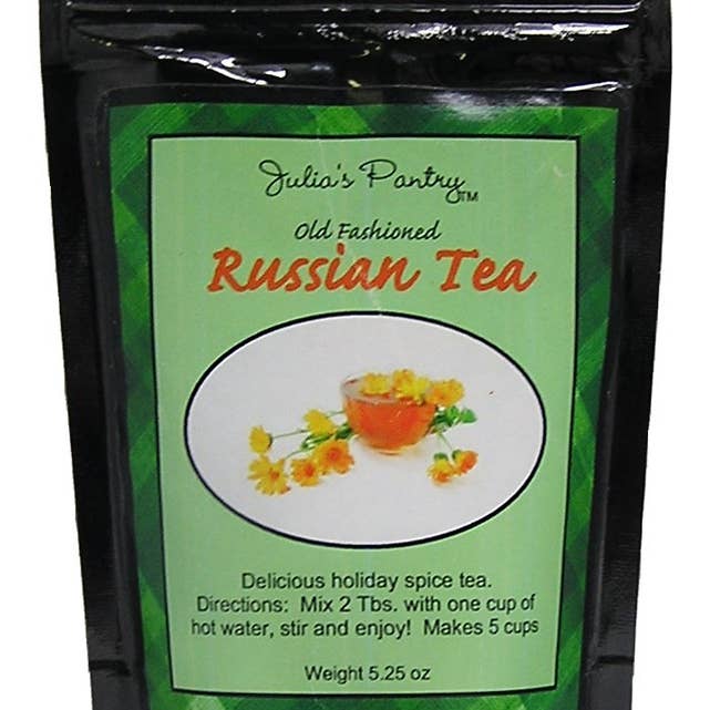 Julia's Southern Foods, LLC - Wholesale Tea Bags - Russian Holiday Instant Tea Mix, 5.25 oz