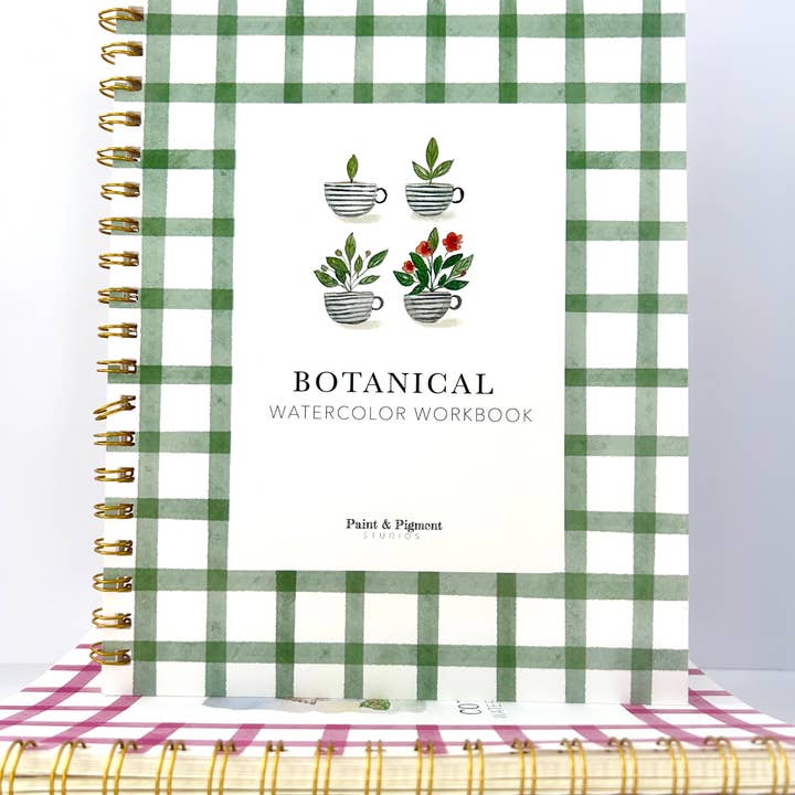 Paint & Pigment Studios - Venta al por mayor Cuadernos/blocs de dibujo - Cuaderno de acuarela botánica1