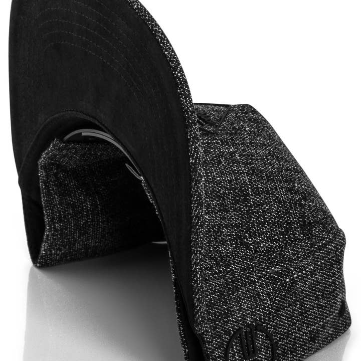 Blackskies - Wholesale Flat Brim Cap - Men's - Ancient Gods Snapback Cap Apollon - Black Gum Spot2