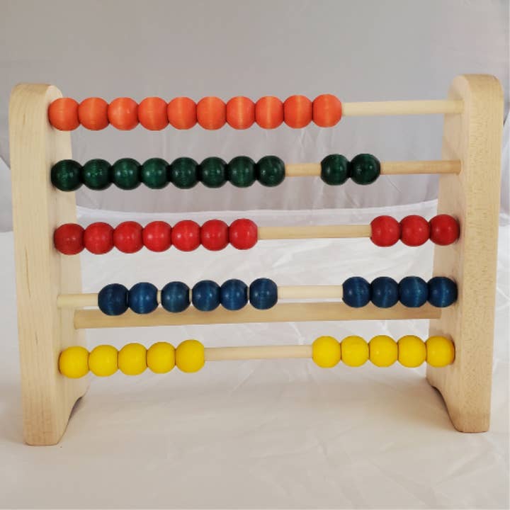 Toy Maker of Lunenburg - Wholesale Wood Toy - Kids - Colorful Wooden Abacus Counting Toy for Kids2