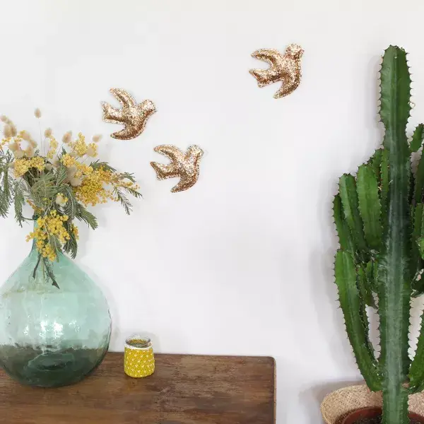 BARNABÉ AIME LE CAFÉ - Vendita all'ingrosso Decorazione da parete 3D - Decorazione da parete in tessuto glitterato6