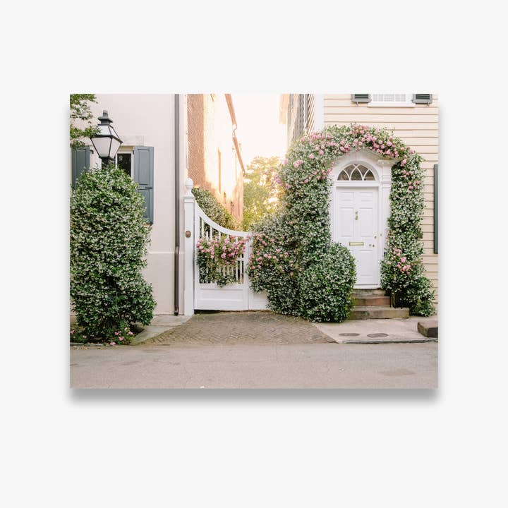 Jasmine on Church | Charleston Photography Print for wholesale by A Charleston Local