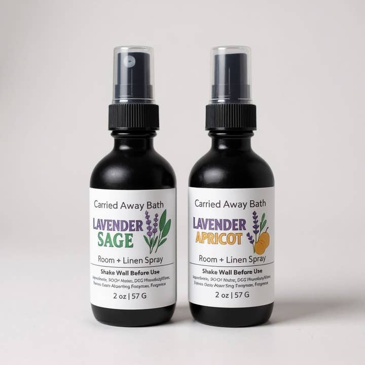 Lavender Love Room + Linen Spray for wholesale by Carried Away Bath