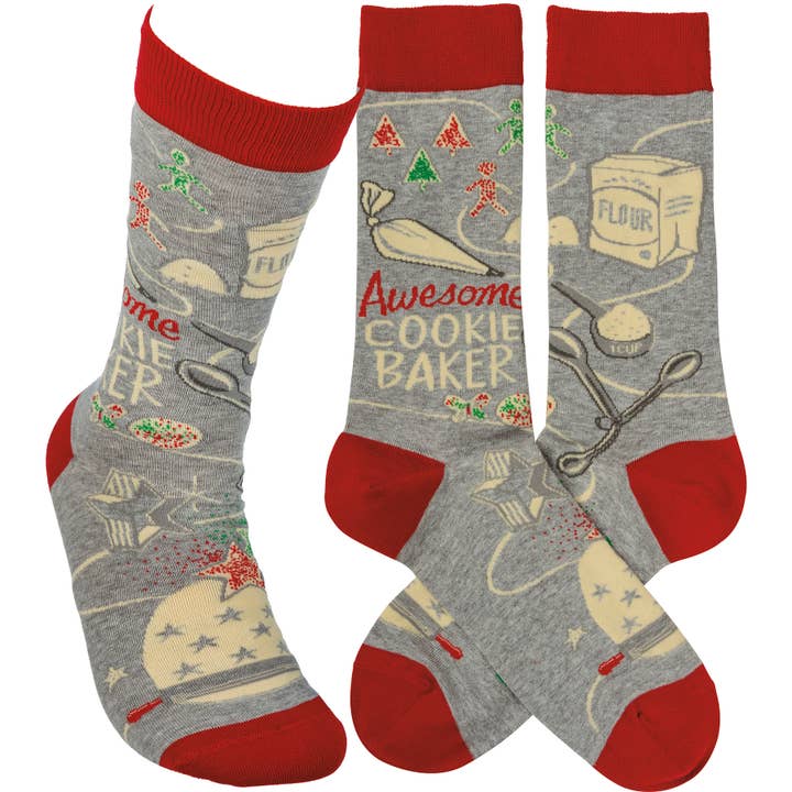 Awesome Cookie Baker Socks and other Purchase Wholesale baker. Free Returns & Net 60 Terms on Faire trending on Faire.