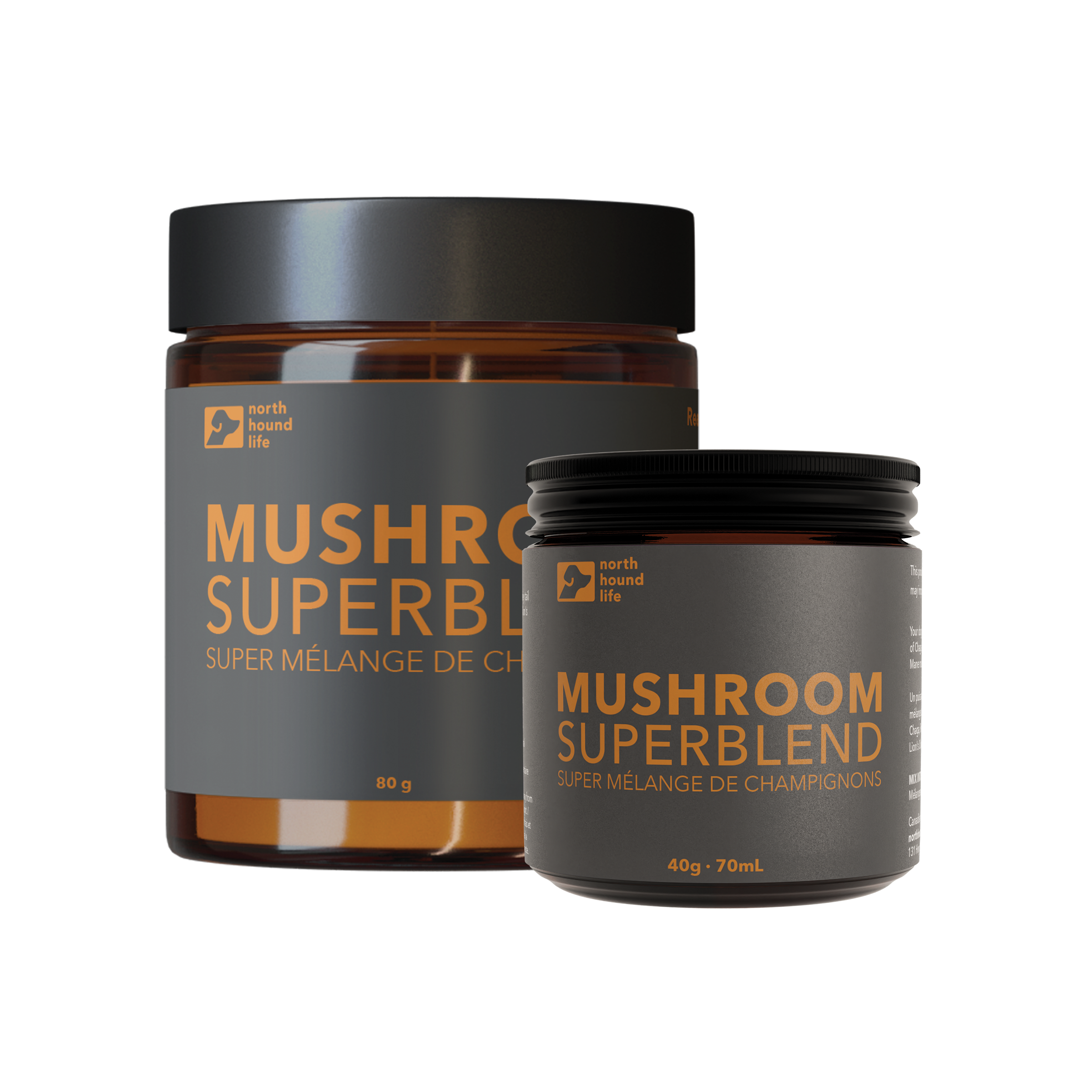 North Hound Life - Wholesale Pet Supplement - Dog - Mushroom Power | Five Mushroom Superblend3