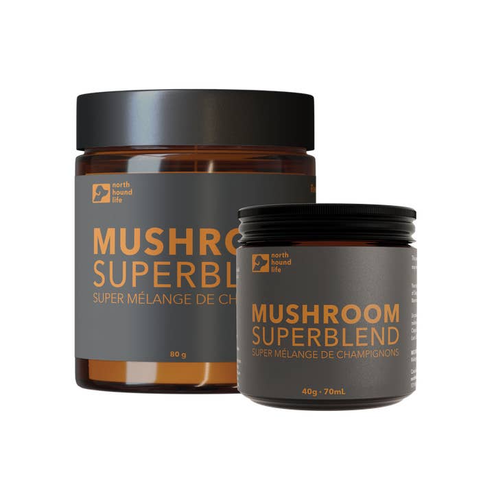 North Hound Life – Großhandel Nahrungsergänzungsmittel für Haustiere – Hund – Pilzkraft | Fünf-Pilze-Supermischung3