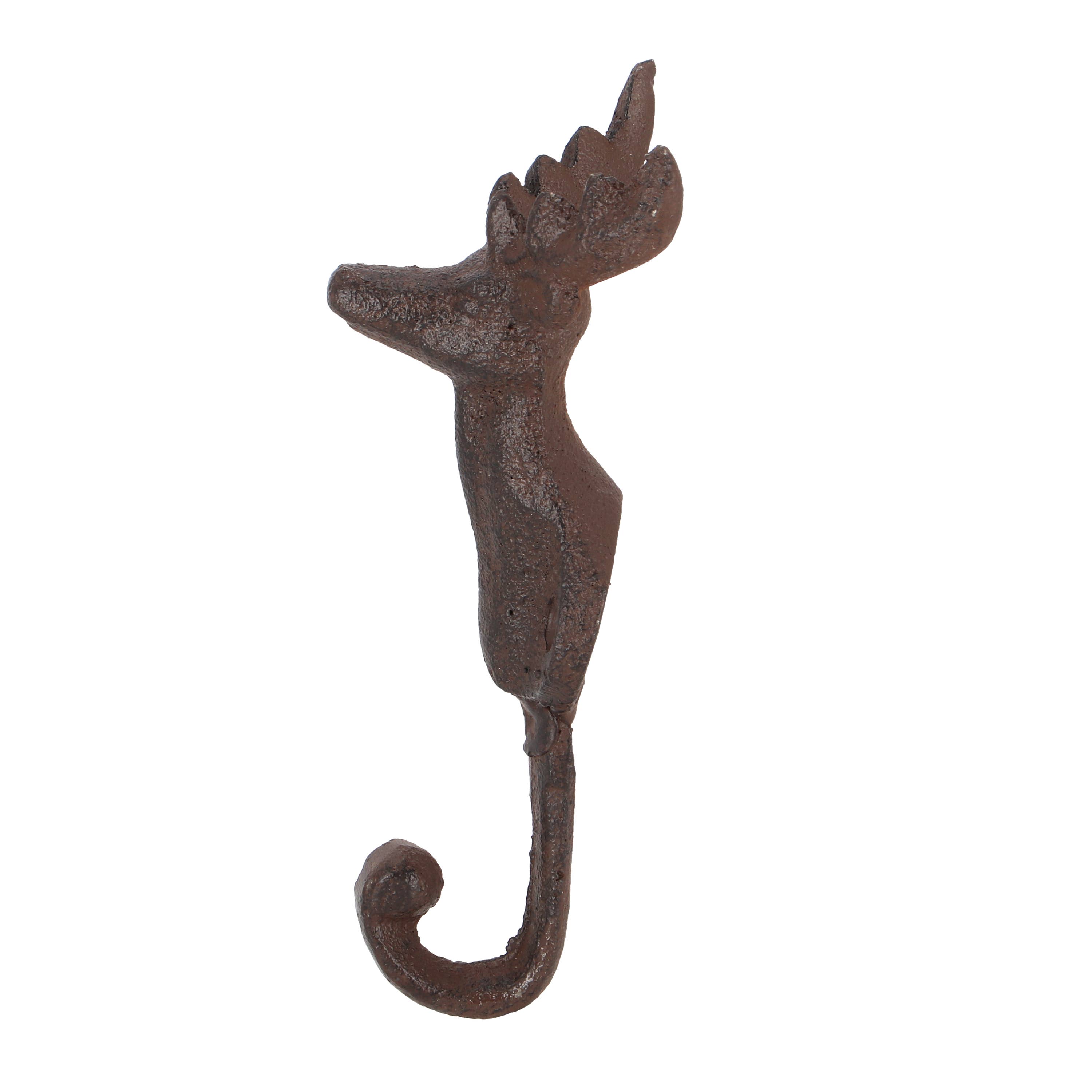 Fallen Fruits Ltd – wholesale Wall hook – DB75 - Stag Coat Hook (Single Hook)2