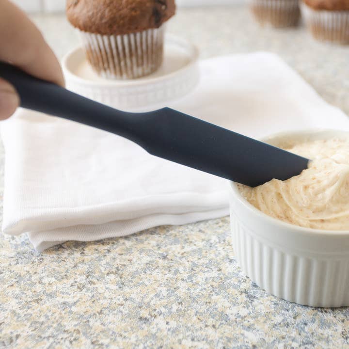 Fox Run Brands - Wholesale Spatula/Turner - Fox Run Navy Silicone Icing Spatula, Spreader, 9"