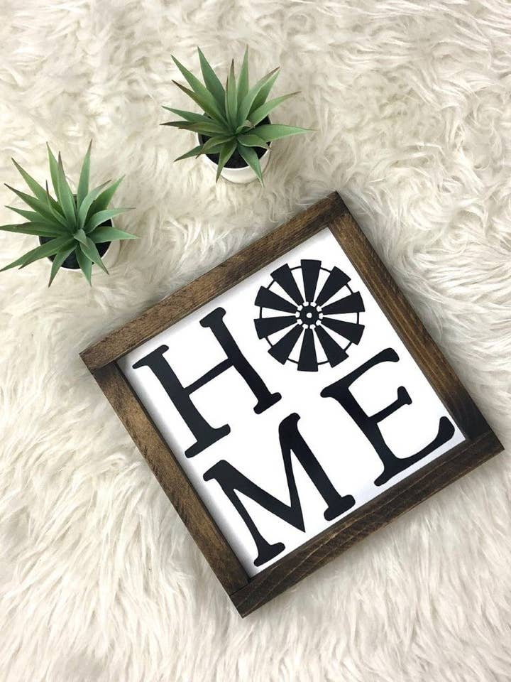 Home (windmill) for wholesale by Wooden Arrow Designs