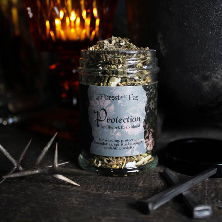 of Forest and Fae - Wholesale Meditation Supplies - Protection Spellwork Herb Blend • for warding and banishing6
