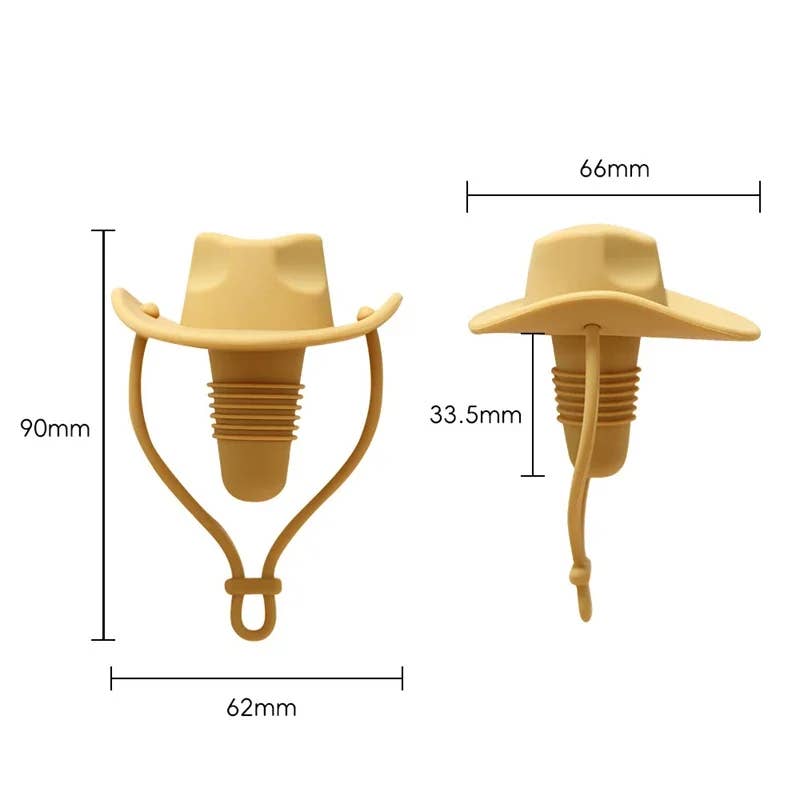 Homerely (We Cover All Import Duties) - Wholesale Wine Stopper - Creative Silicone Cowboy Hat Wine Stopper11