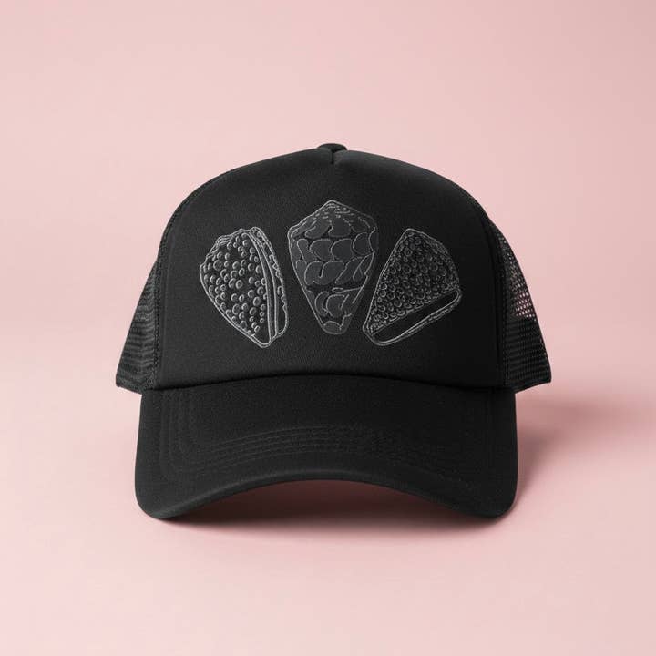 Black Out Shell Hat for wholesale by Aloha Collectives