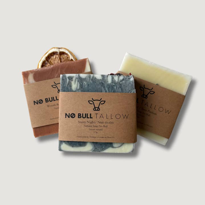 Tallow Soap Bar 4oz / 120g for wholesale by No Bull Tallow